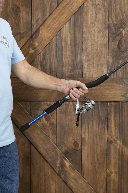 Spinning Straight Butt Split Grip Handle